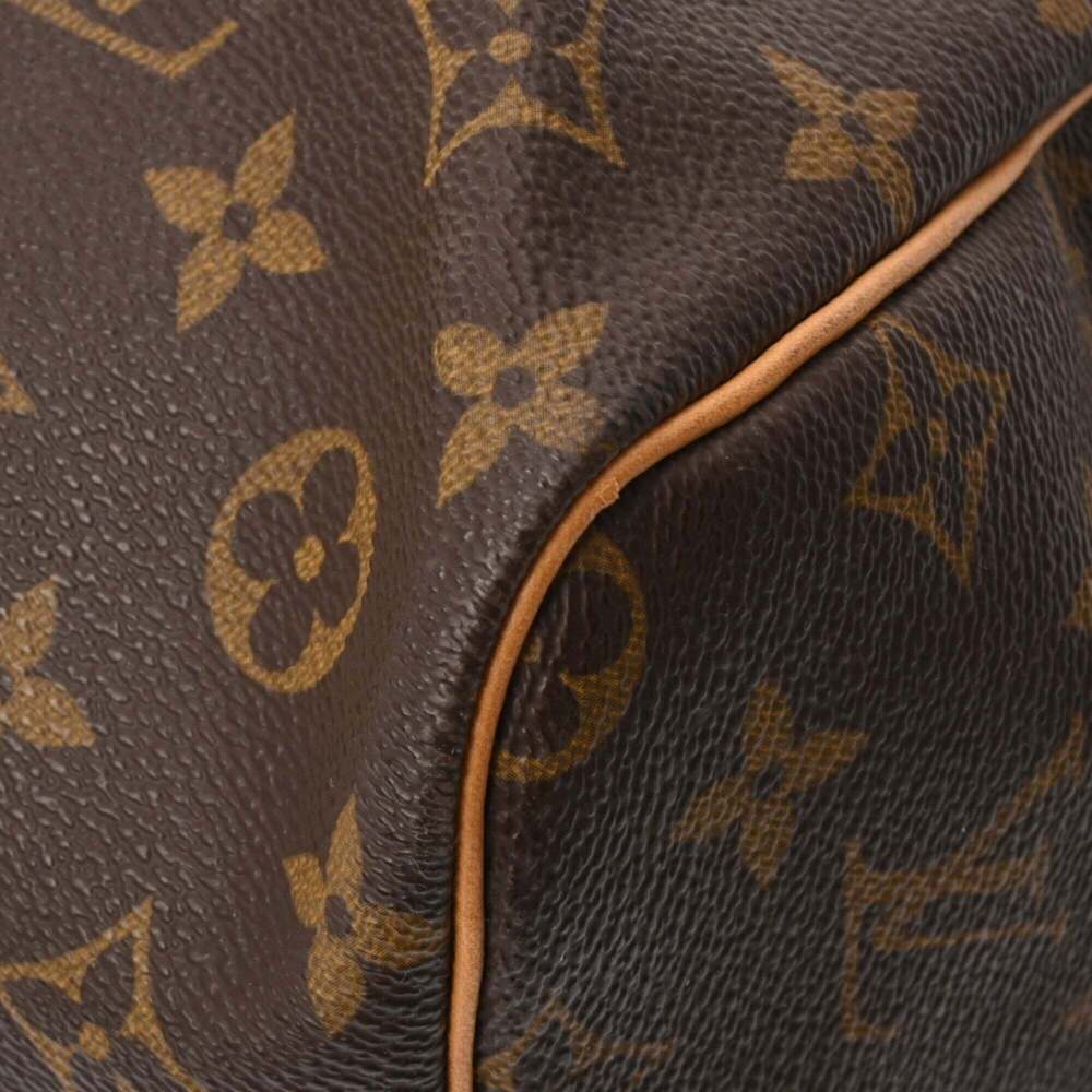 LOUIS VUITTON Brown Monogram Canvas Keepall 60 Boston Bag - Picture 7 of 11